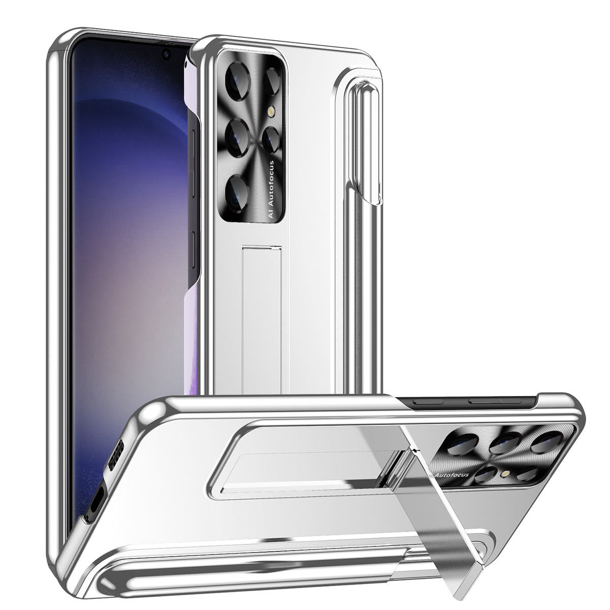 For Samsung Galaxy S23 Ultra Kickstand Pen Slot Design PC Back Cover Shockproof Phone Case with Stylus Pen For Samsung Galaxy S23 Ultra Kickstand Pen Slot Design PC Back Cover Shockproof Phone Case with Stylus Pen